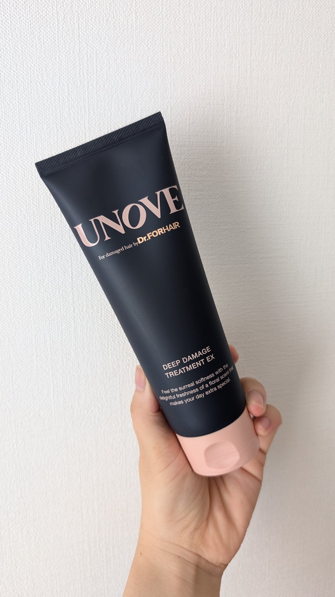 ディープダメージトリートメントEX/UNOVE/洗い流すヘアトリートメントを使ったクチコミ(1枚目)
