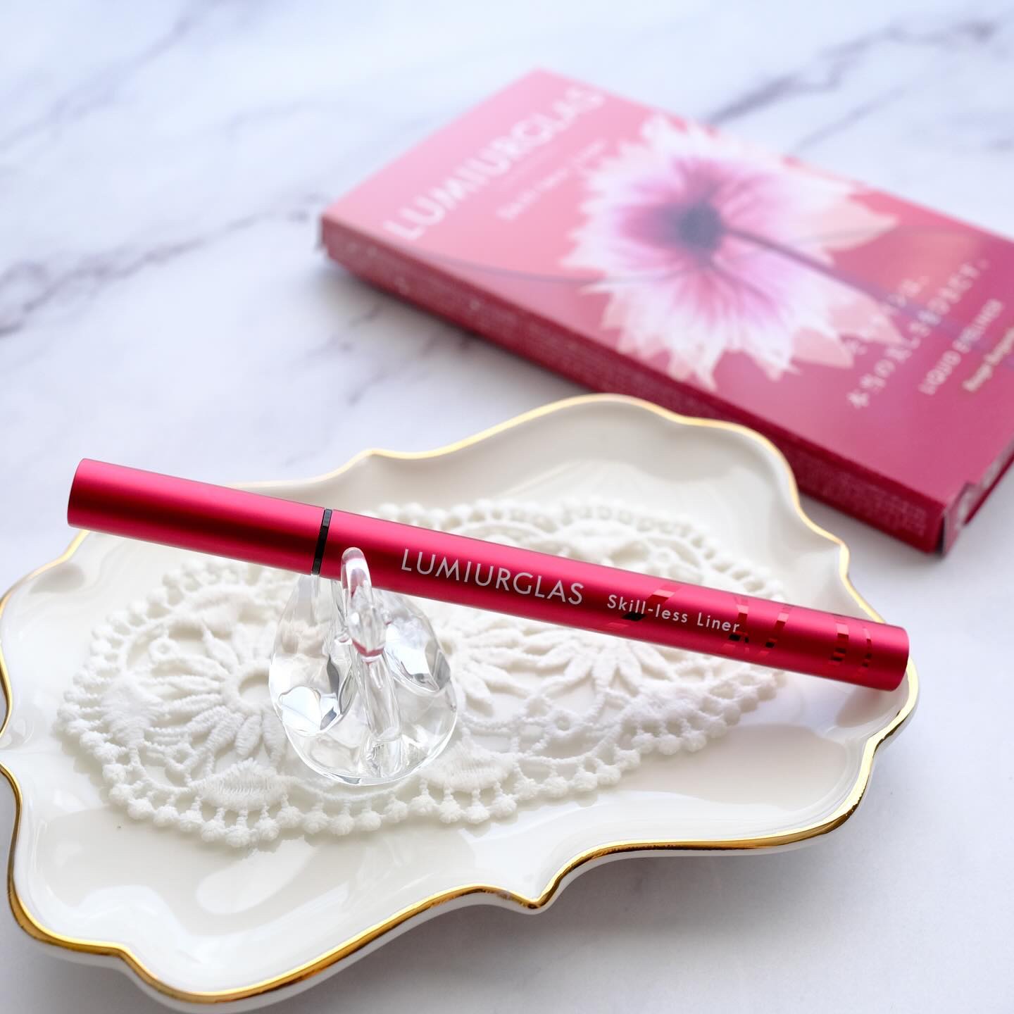 スキルレスライナー 06.ルージュバーガンディ(公式ECサイト・LIPSショッピング限定)/LUMIURGLAS/リキッドアイライナーを使ったクチコミ（1枚目）