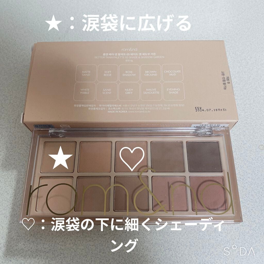 いんり on LIPS 「アイシャドウだけど全てマットカラーで暖色で肌色の延長で自然な印..」(2枚目)