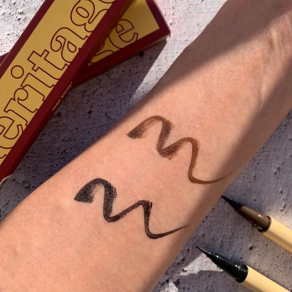 THE HERITAGE PEN EYELINER/MERZY/リキッドアイライナーを使ったクチコミ(5枚目)