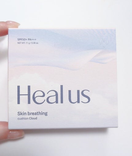 Skin breathing cushion Cloud/Healus/クッションファンデーションを使ったクチコミ(1枚目)