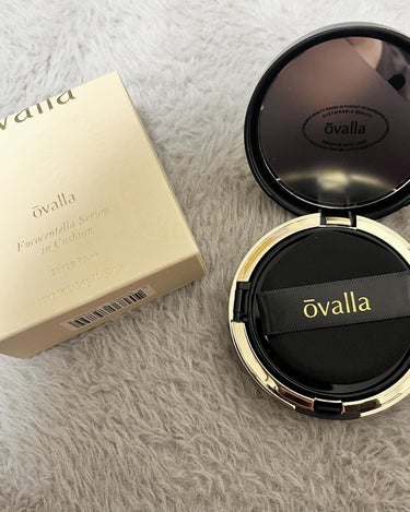 ovalla フコセンテラセラム イン クッションのクチコミ「\\ ovalla //

▫️フコセンテラセラムインクッション

クオリティがデパコス級のク.....」（2枚目）