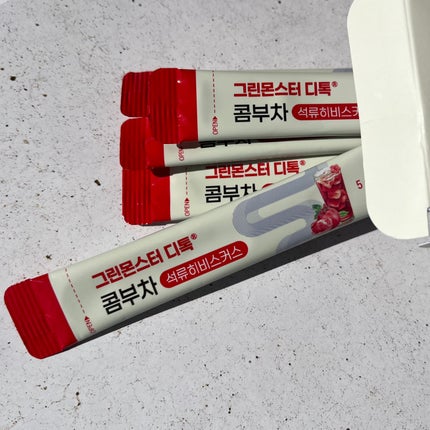 デトックスコンブ茶/グリーンモンスター/コンブチャを使ったクチコミ(3枚目)