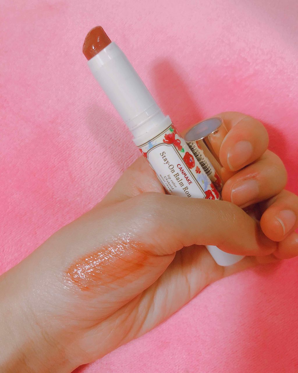 ステイオンバームルージュ/キャンメイク/口紅を使ったクチコミ（1枚目）