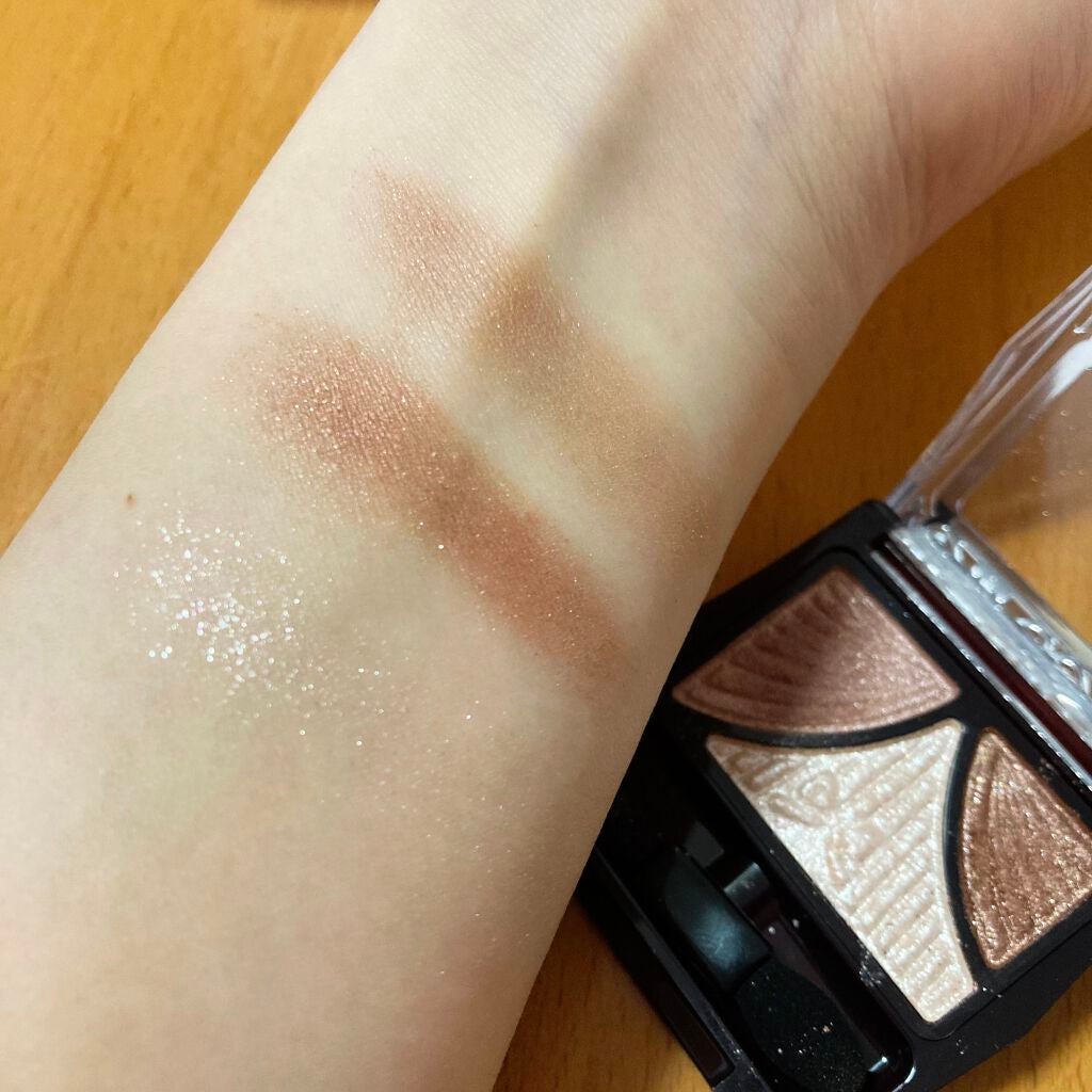 ジューシーピュアアイズ/キャンメイク/アイシャドウパレットを使ったクチコミ(3枚目)