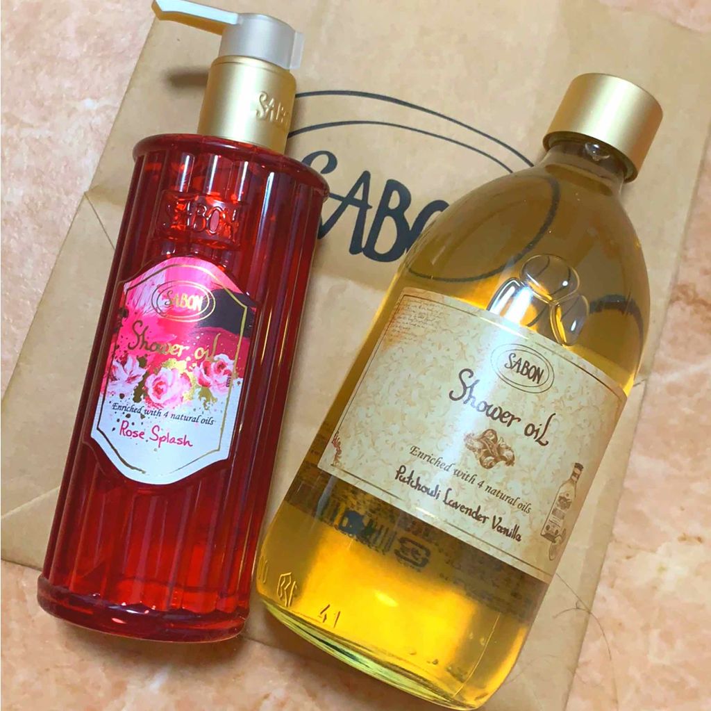 シャワーオイル パチュリ・ラベンダー・バニラ/SABON/ボディソープを使ったクチコミ(1枚目)