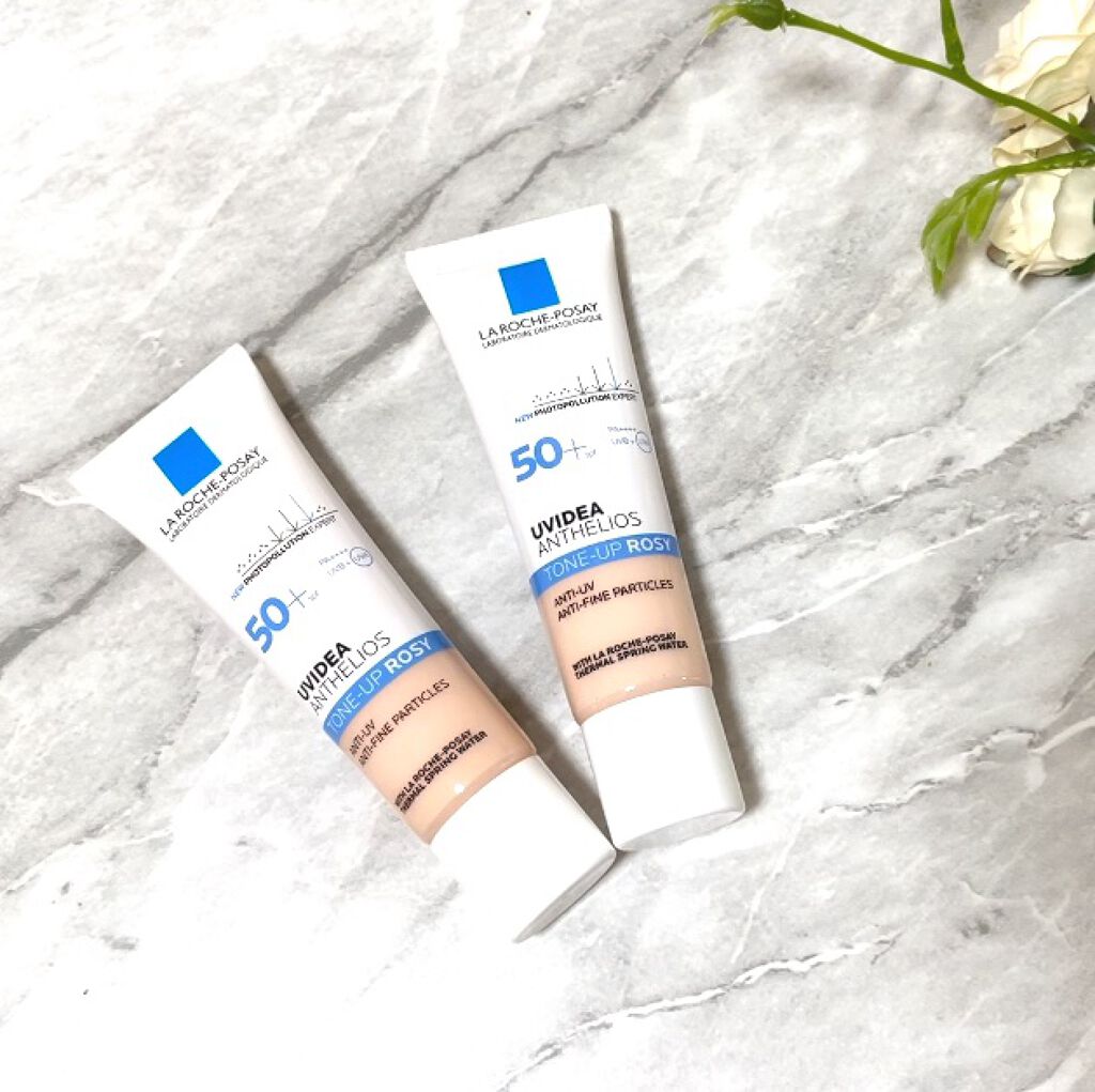 UVイデア XL プロテクショントーンアップ ローズ/ラ ロッシュ ポゼ/日焼け止めクリームを使ったクチコミ（2枚目）