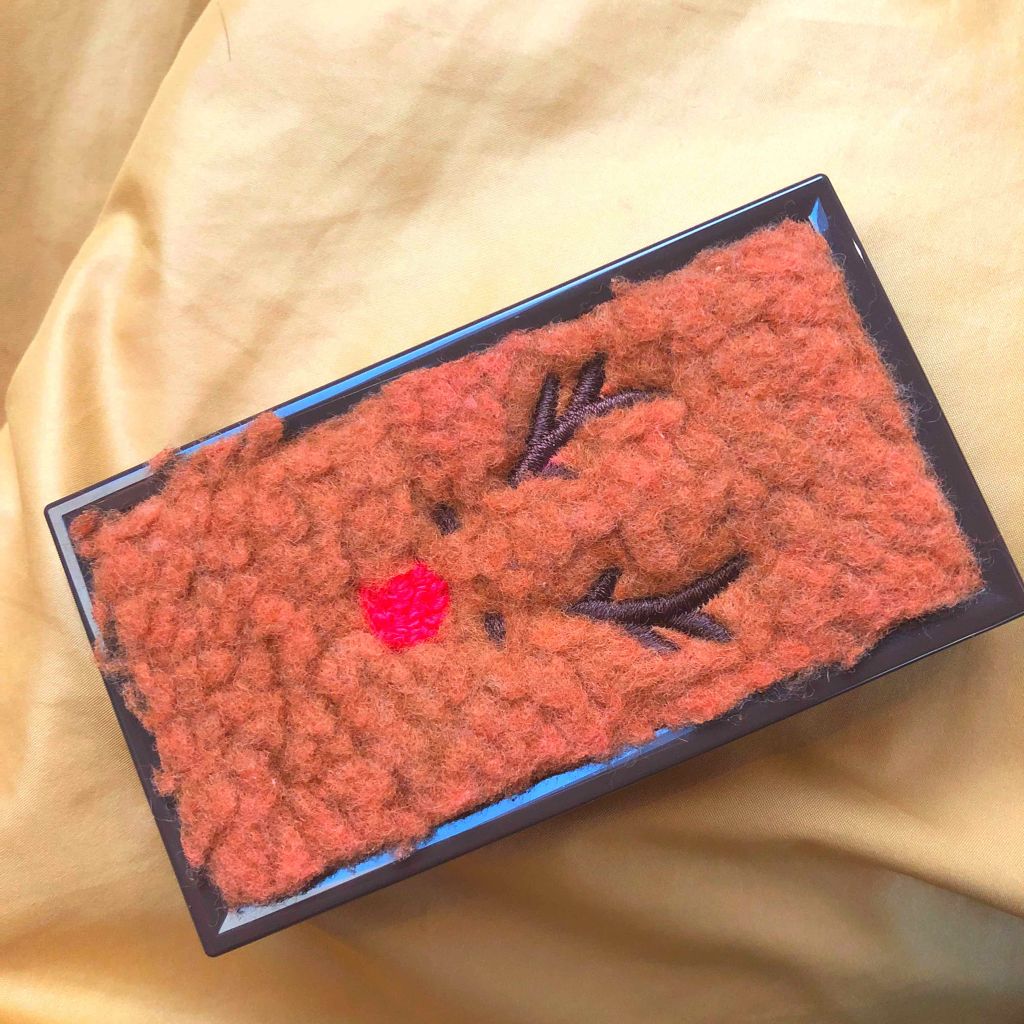 ルドルフ プレイカラー アイシャドウミニ トナカイ/ETUDE/アイシャドウパレットを使ったクチコミ（1枚目）