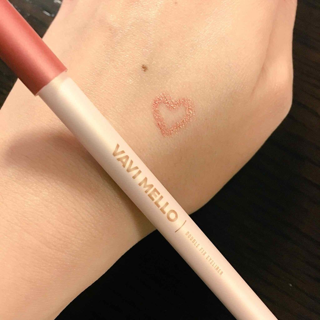 ダブルフィックスアイライナー/VAVI MELLO/ジェルアイライナーを使ったクチコミ(1枚目)