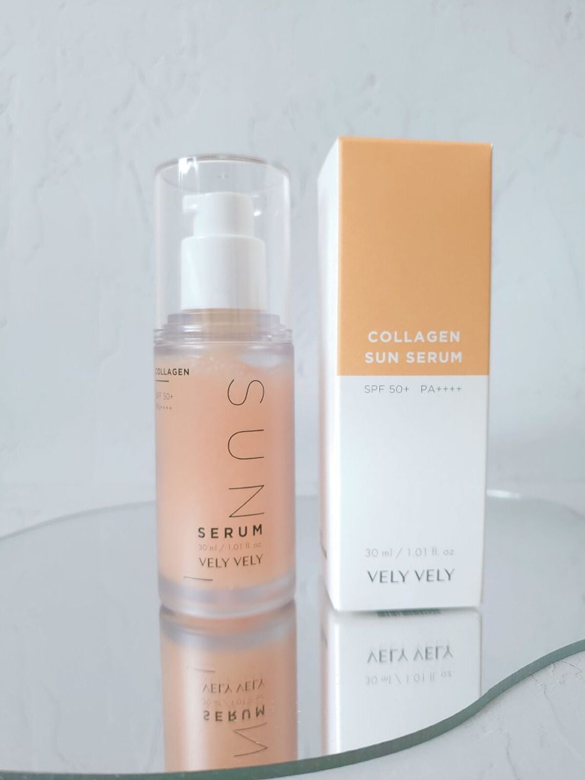 ハリケアコラーゲンサンセラム/VELY VELY/日焼け止めジェルを使ったクチコミ(1枚目)