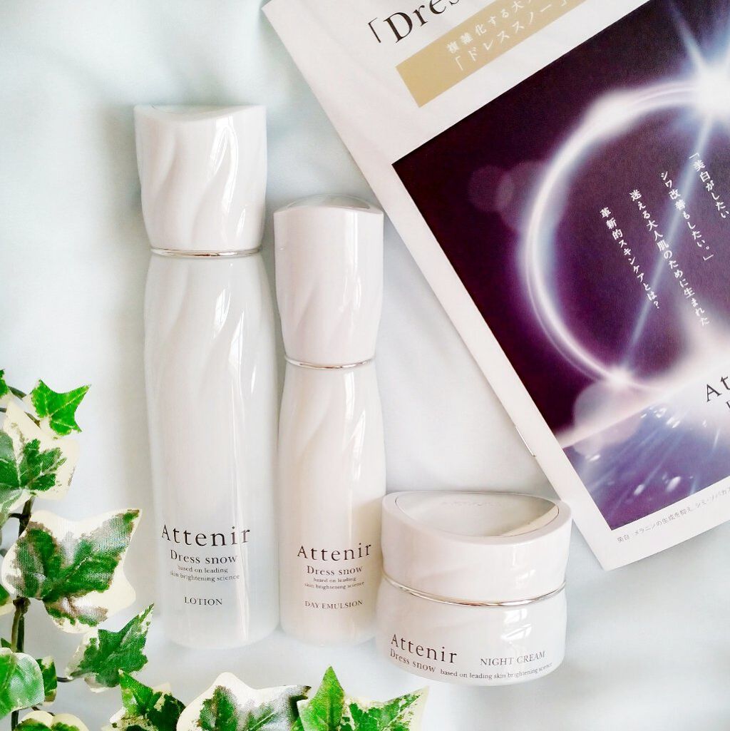 ドレススノー ナイトクリーム【医薬部外品】 /アテニア/フェイスクリームを使ったクチコミ（2枚目）