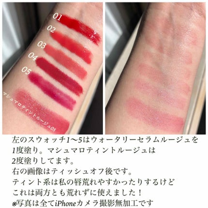 マシュマロティントルージュ/フォーチュン/リップティントを使ったクチコミ(5枚目)