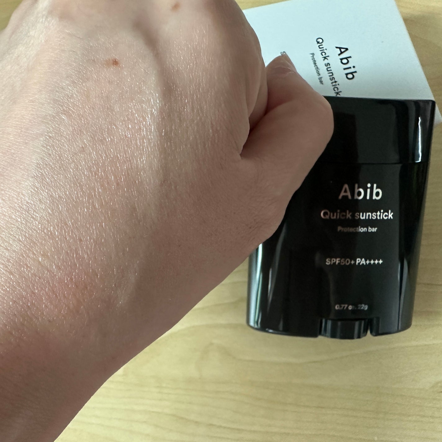 クイック サンスティック プロテクションバー/Abib /日焼け止めスティックを使ったクチコミ(5枚目)