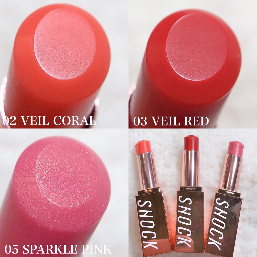 ザショッキングティンテッドリップバーム/TONYMOLY/口紅を使ったクチコミ(3枚目)