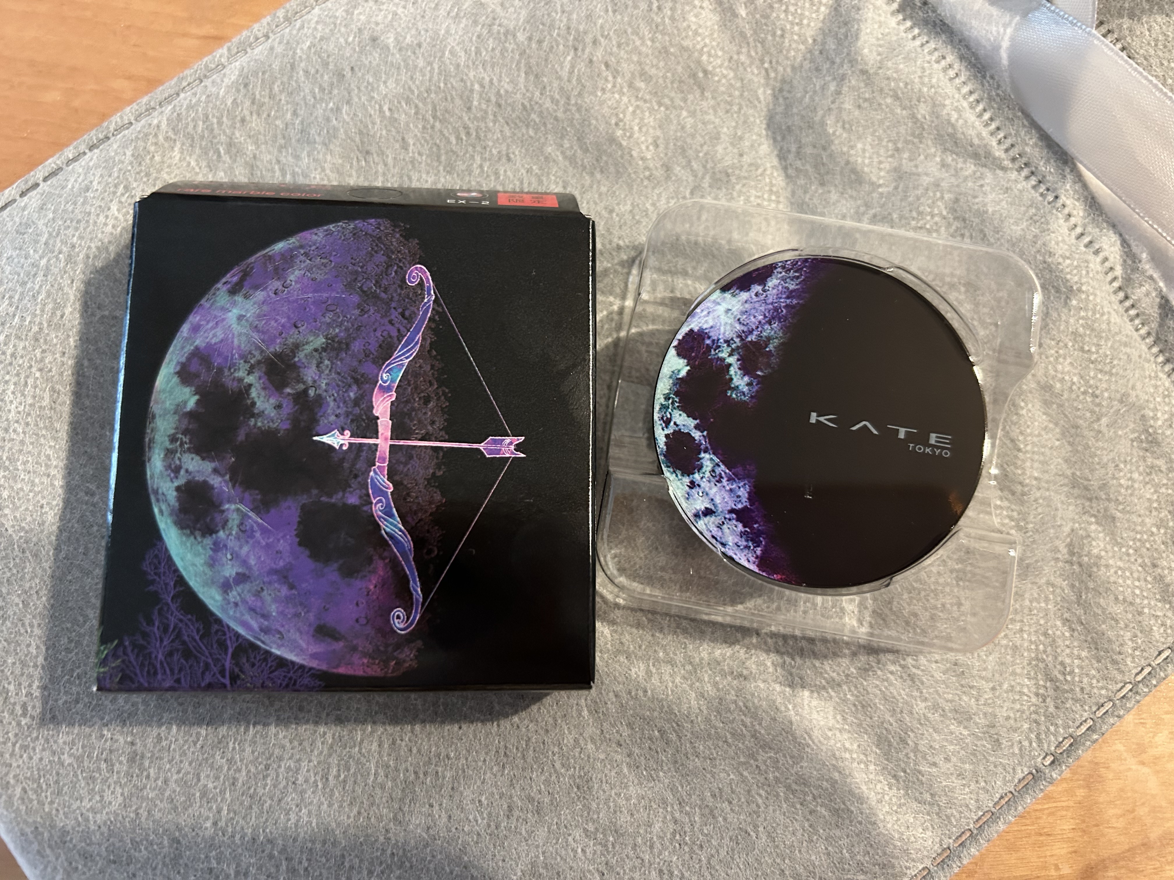 KATE 魂コレクション レアマーブルカラー EX-2/KATE/アイシャドウパレットを使ったクチコミ（1枚目）