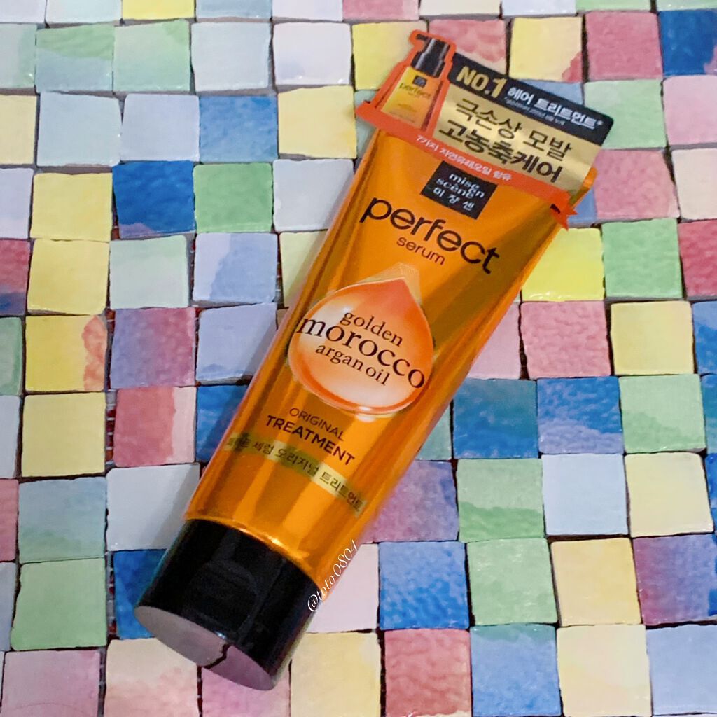 トリートメント オリジナル/miseenscene/洗い流すヘアトリートメントを使ったクチコミ(1枚目)