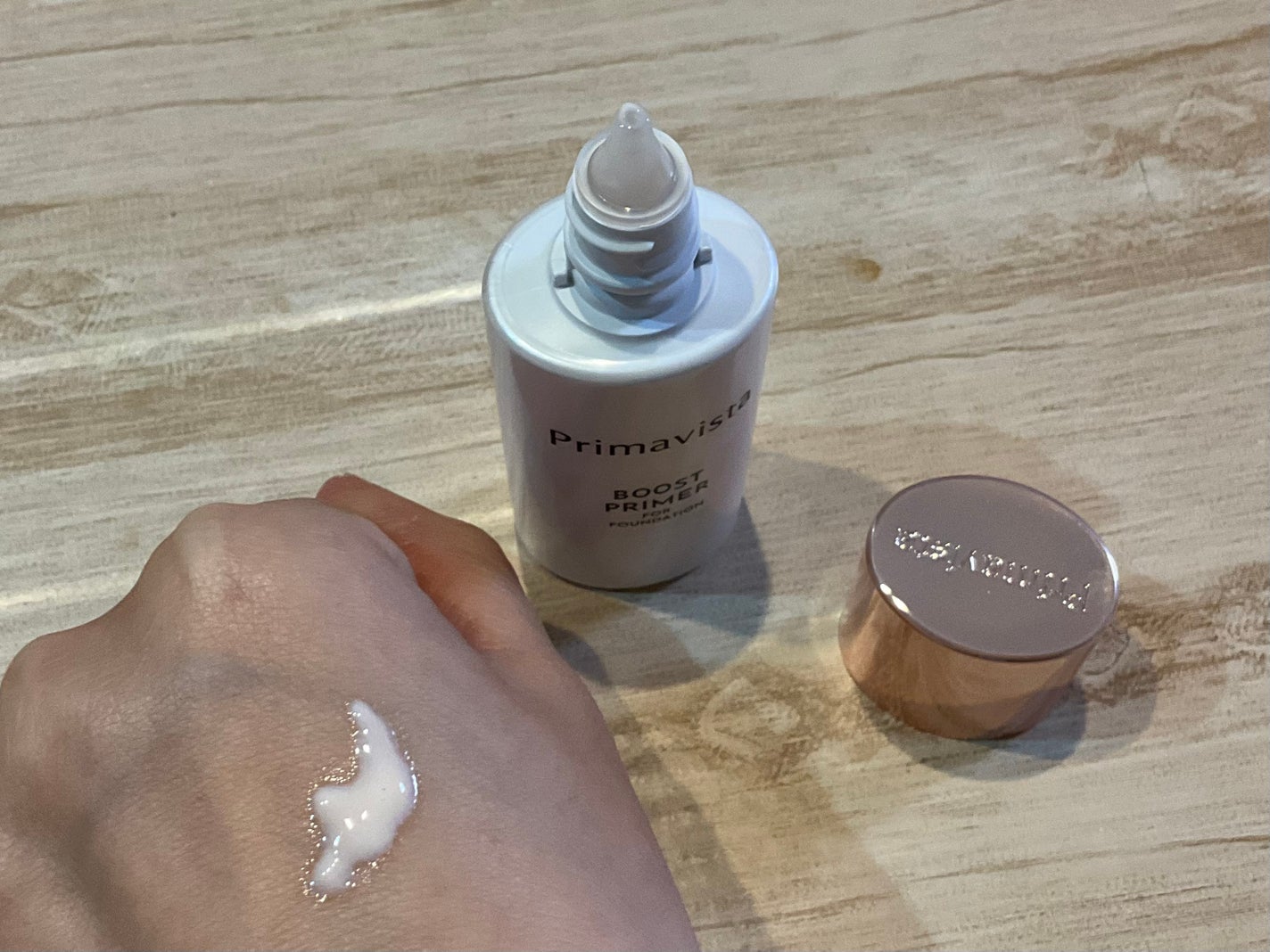 ファンデブースト<皮脂くずれ防止>/プリマヴィスタ/化粧下地を使ったクチコミ(2枚目)