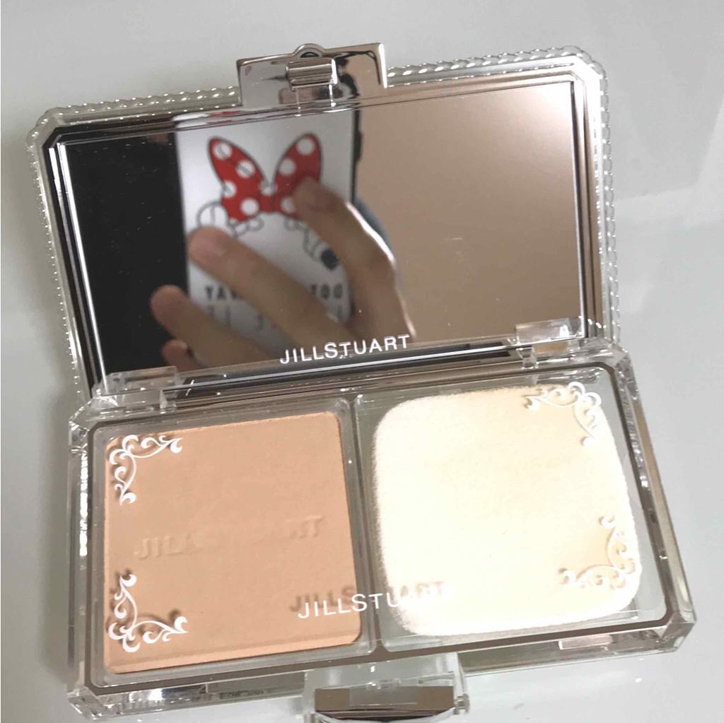 エヴァーラスティングシルク パウダーファンデーション クリスタルパーフェクション/JILL STUART/パウダーファンデーションを使ったクチコミ(2枚目)