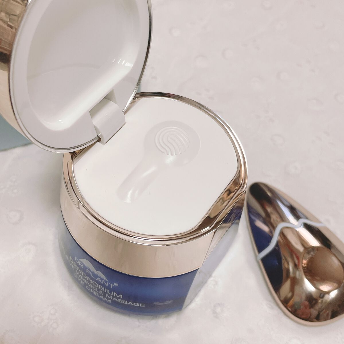 セッコク蘭エイジケアアイクリーム （目元用クリーム）/DR PLANT/アイケア・アイクリームを使ったクチコミ（2枚目）