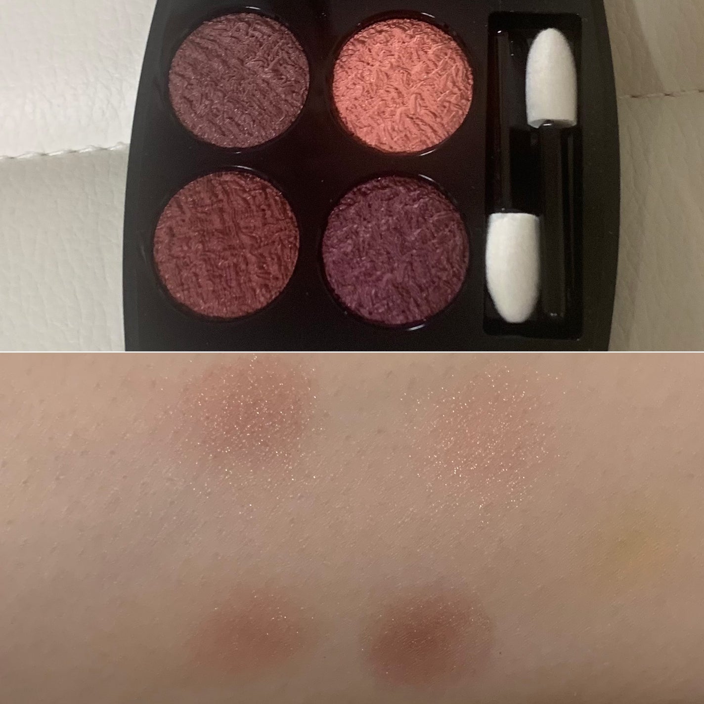 レ キャトル オンブル ツイード/CHANEL/アイシャドウパレットを使ったクチコミ(2枚目)