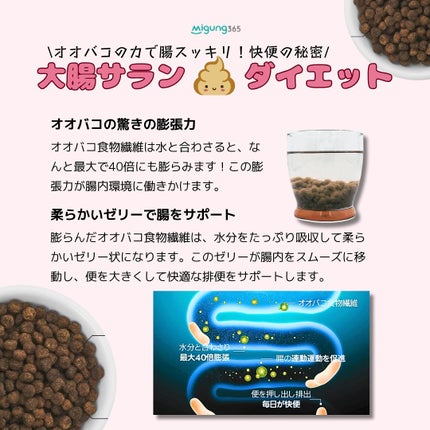 大腸サラン ダイエット/Migung365/健康サプリメントを使ったクチコミ(3枚目)