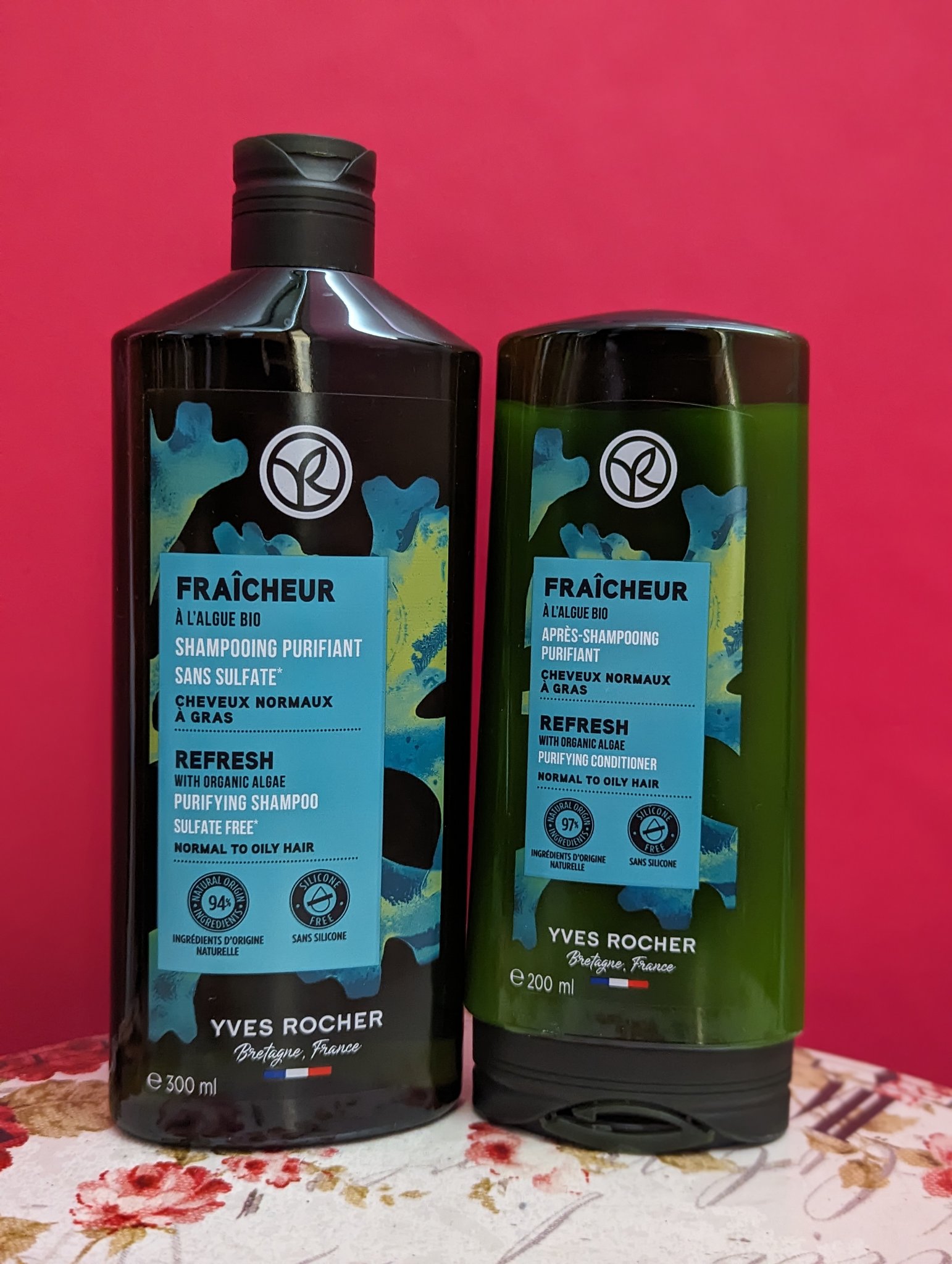 ヘルシースカルプシャンプー/コンディショナー〈ピュアリフレッシュ〉/イヴ・ロシェ/市販シャンプーを使ったクチコミ（1枚目）