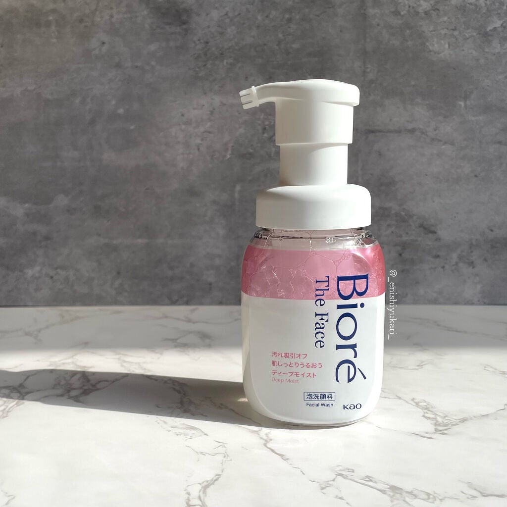 ビオレ ザフェイス 泡洗顔料 ディープモイスト/ビオレ/泡洗顔を使ったクチコミ(5枚目)