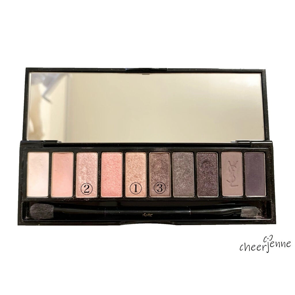 クチュール バリエーション N/YVES SAINT LAURENT BEAUTE/アイシャドウパレットを使ったクチコミ(2枚目)