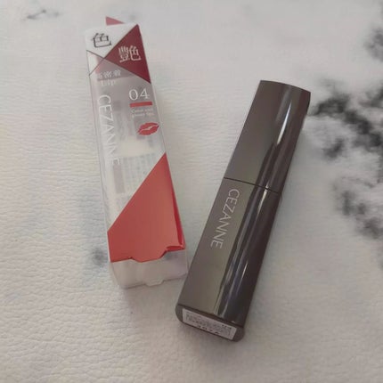 リップカラーシールド/CEZANNE/口紅を使ったクチコミ(2枚目)