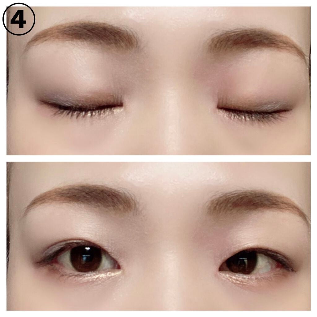 リラクシーアイシャドウ/GENE TOKYO/アイシャドウパレットを使ったクチコミ(10枚目)