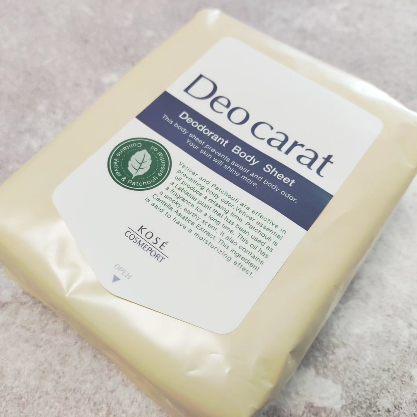 デオカラット 薬用デオドラント ボディシート/デオカラット/ボディシートを使ったクチコミ(2枚目)