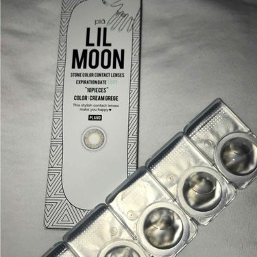 LIL MOON 1day クリームグレージュ/LIL MOON/ワンデー（１DAY）カラコンを使ったクチコミ（1枚目）