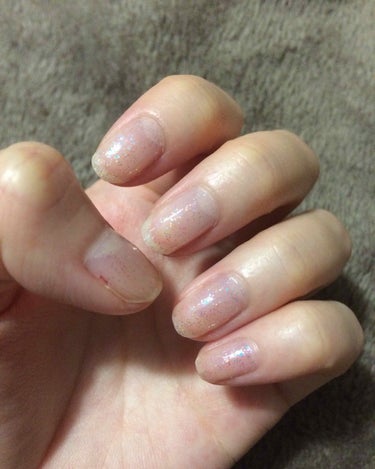 ネイルホリック Top coat SP042 ラメ/ネイルホリック/ネイルトップコート・ベースコートを使ったクチコミ（2枚目）