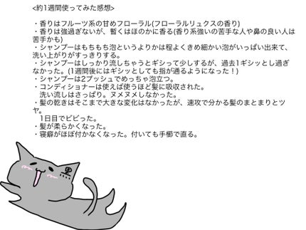 ザビューティ リペアシャンプー・コンディショナー/エッセンシャル/市販シャンプーを使ったクチコミ(9枚目)