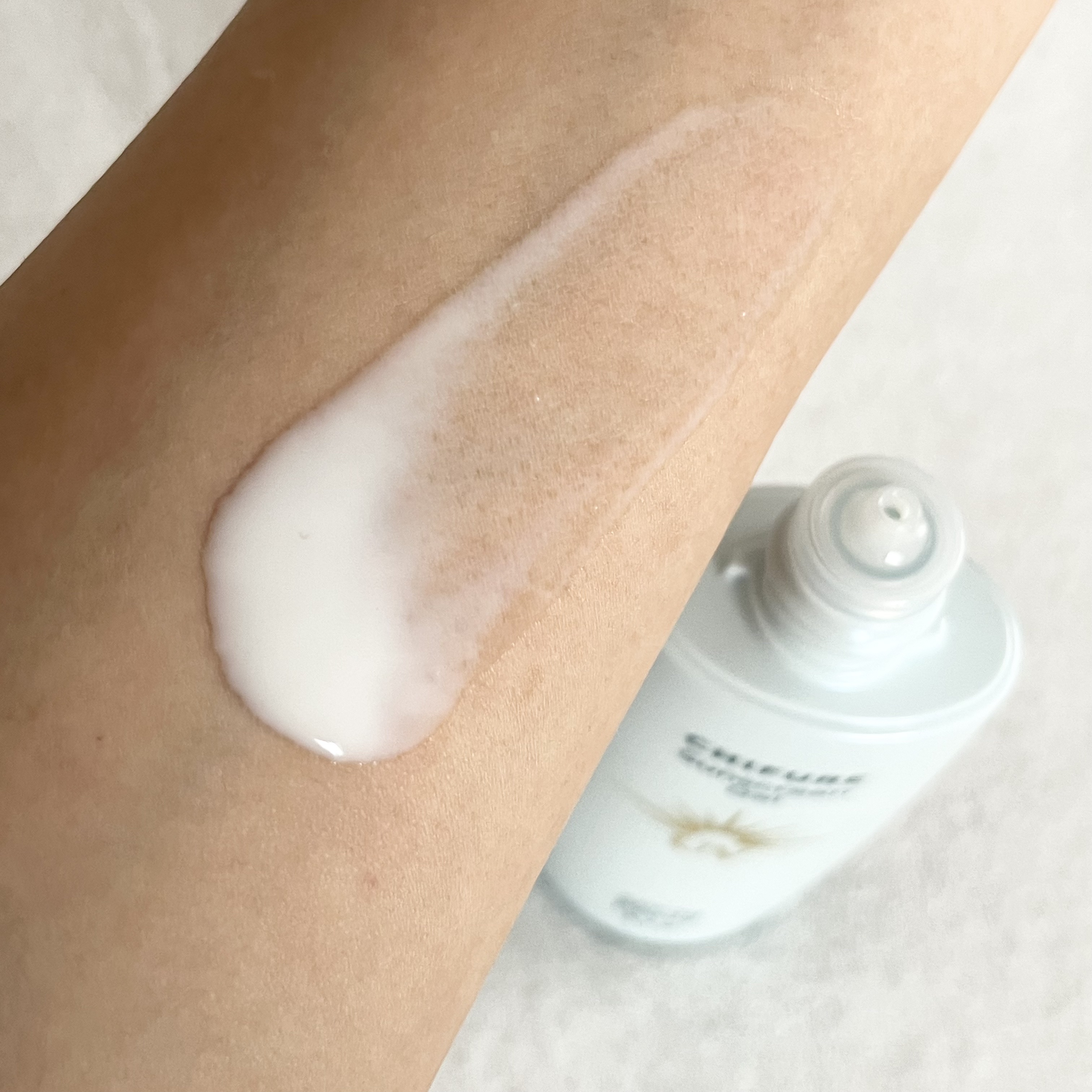 日やけ止め ジェル UV/ちふれ/日焼け止めジェルを使ったクチコミ（2枚目）