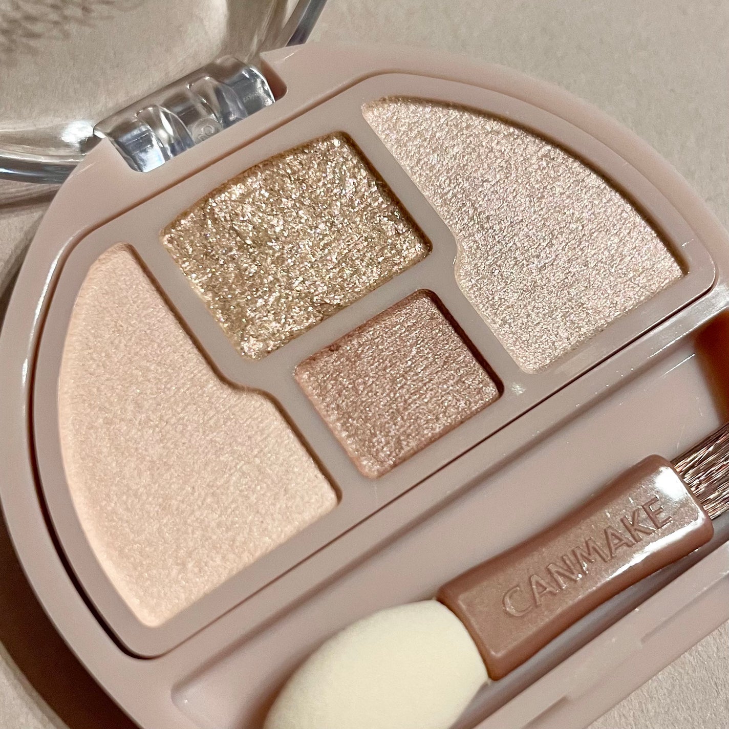 プランぷくコーデアイズ/キャンメイク/パウダーアイシャドウを使ったクチコミ(2枚目)