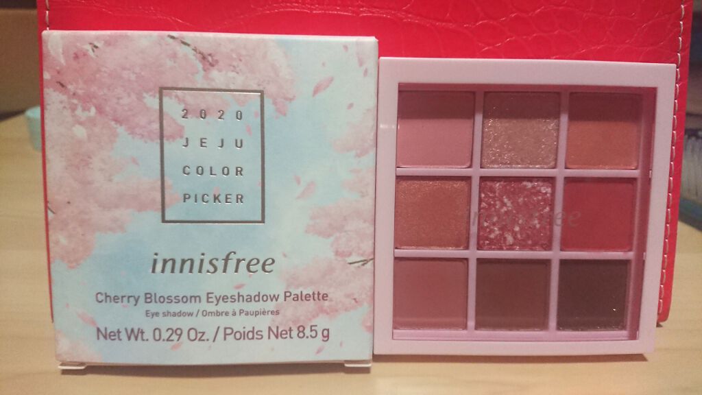 チェリーブロッサム アイシャドウ パレット 2020 Jeju Color Picker/innisfree/アイシャドウパレットを使ったクチコミ（1枚目）