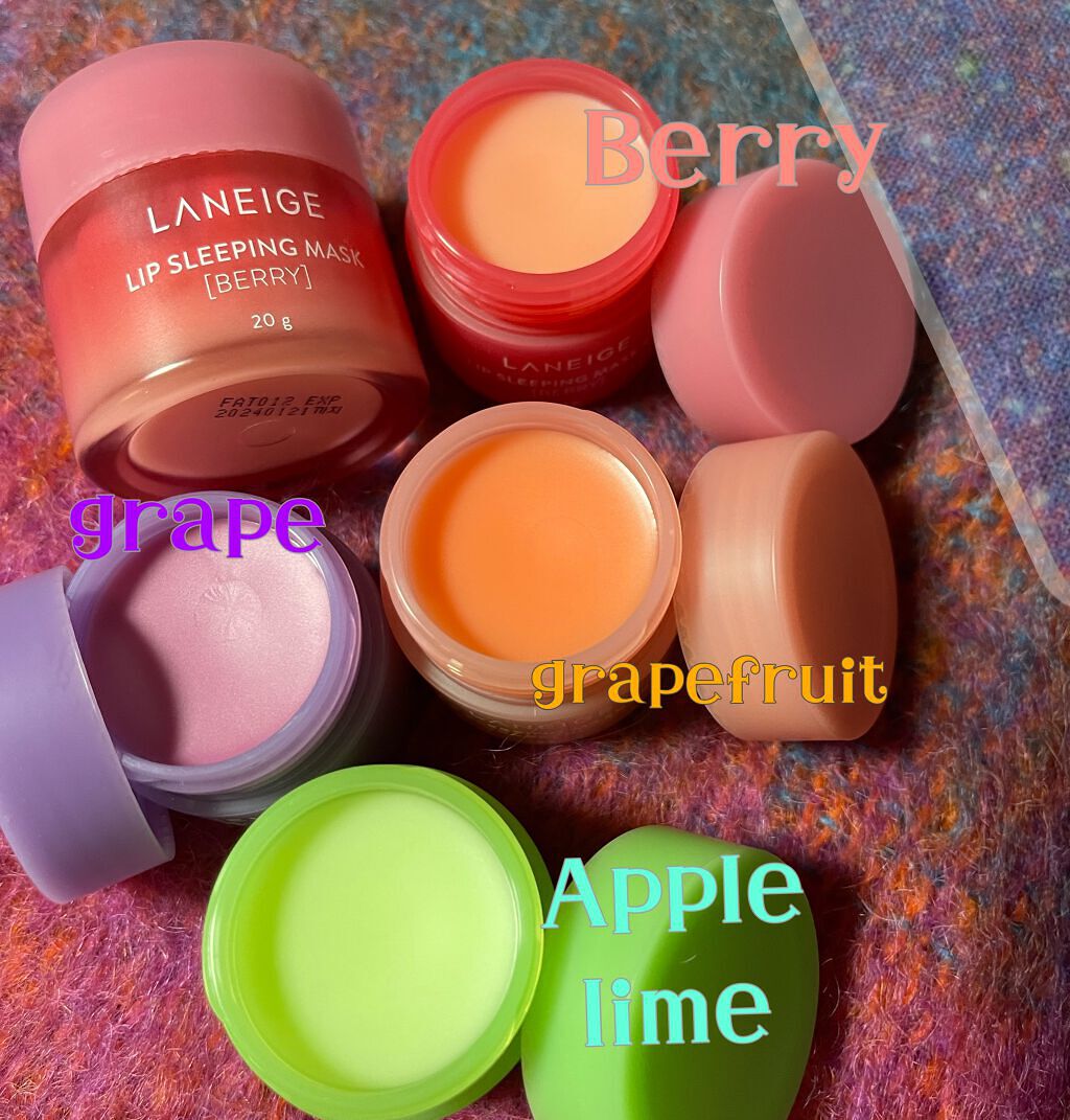 リップスリーピングマスク/LANEIGE/リップバームを使ったクチコミ(3枚目)