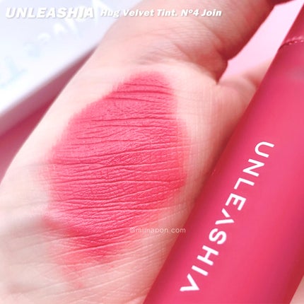 Luv Hug Velvet Tint/unleashia/口紅を使ったクチコミ(2枚目)