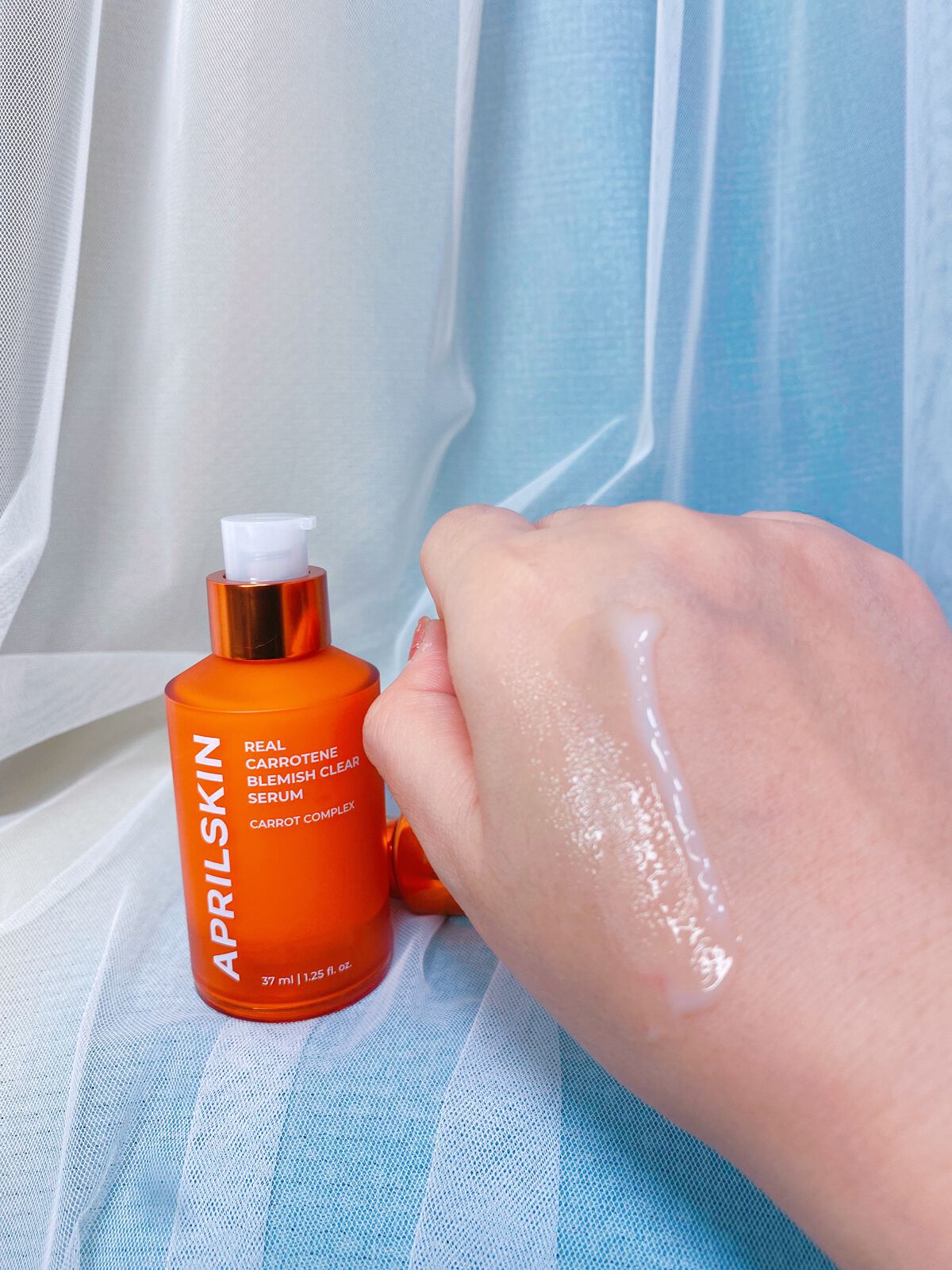 リアルカロテンブレミッシュクリアセラム/APRILSKIN/美容液を使ったクチコミ(4枚目)