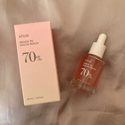 桃70%ナイアシンセラム/Anua/美容液を使ったクチコミ(1枚目)