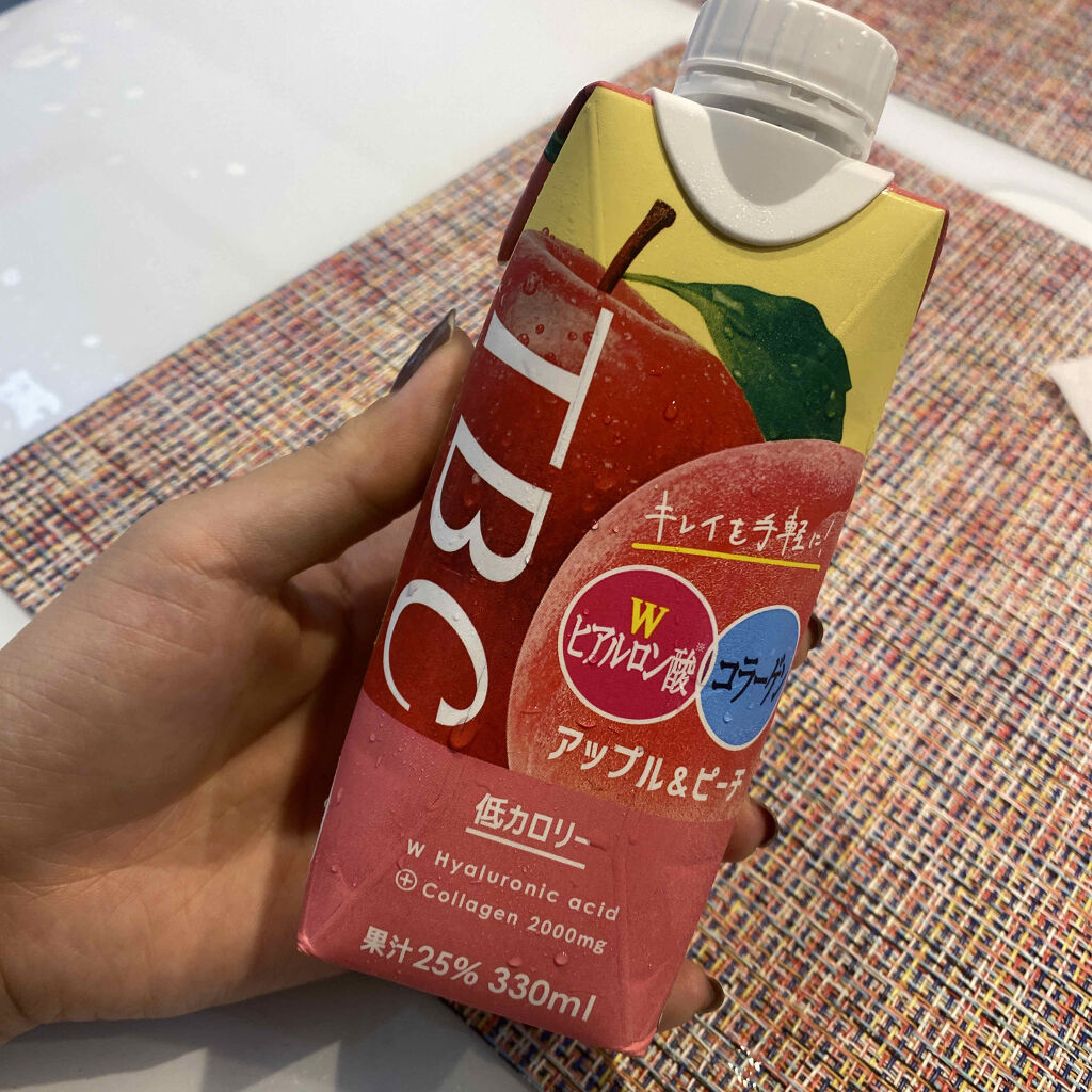 Wヒアルロン酸コラーゲン アップル＆ピーチ/TBC/美容ドリンクを使ったクチコミ（1枚目）
