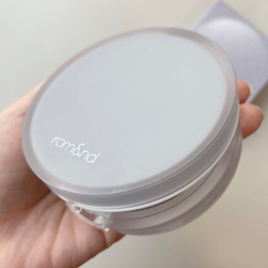 ヌーゼロクッション/rom&nd/クッションファンデーションを使ったクチコミ(10枚目)