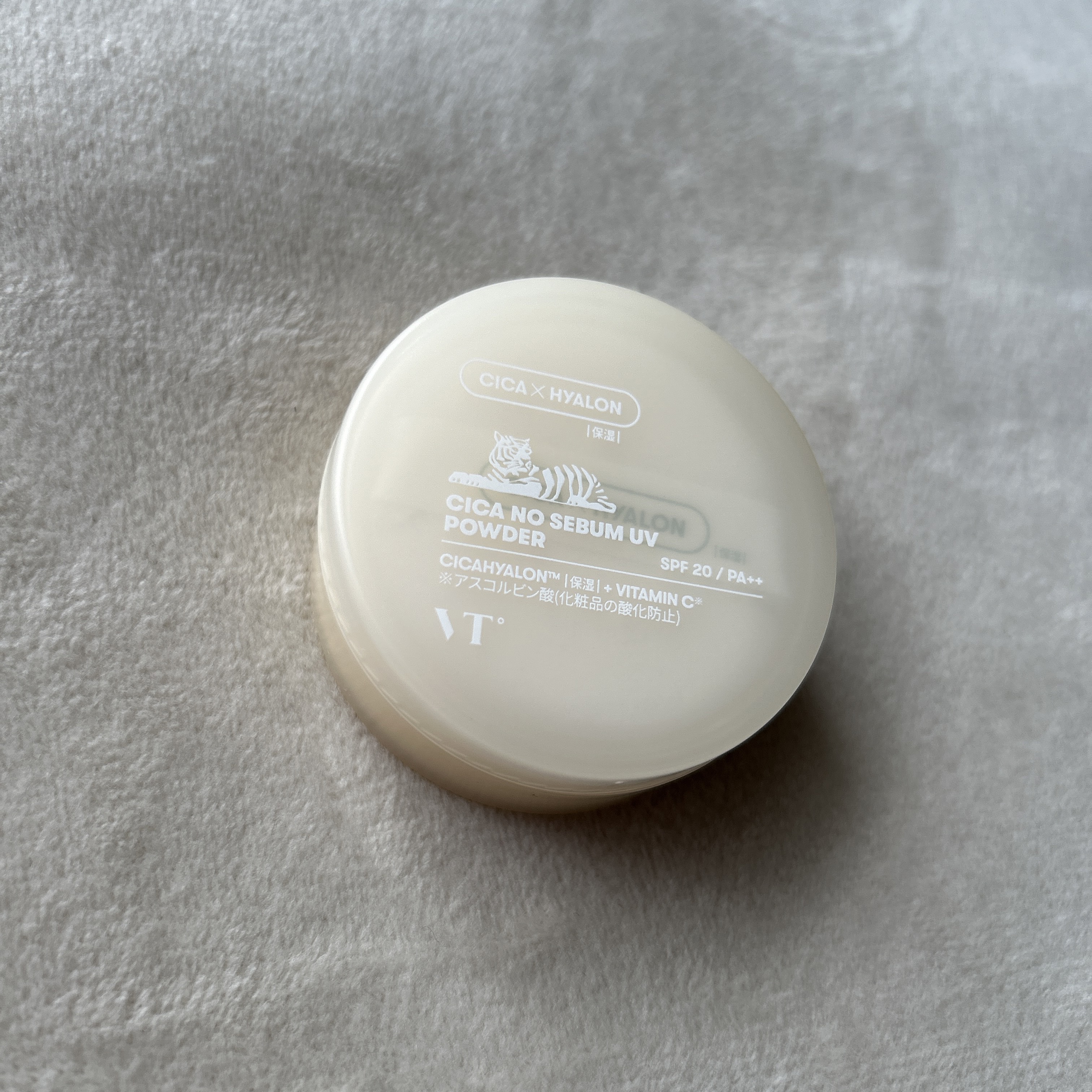 CICA ノーセバムUVパウダー/VT/日焼け止めパウダーを使ったクチコミ（1枚目）