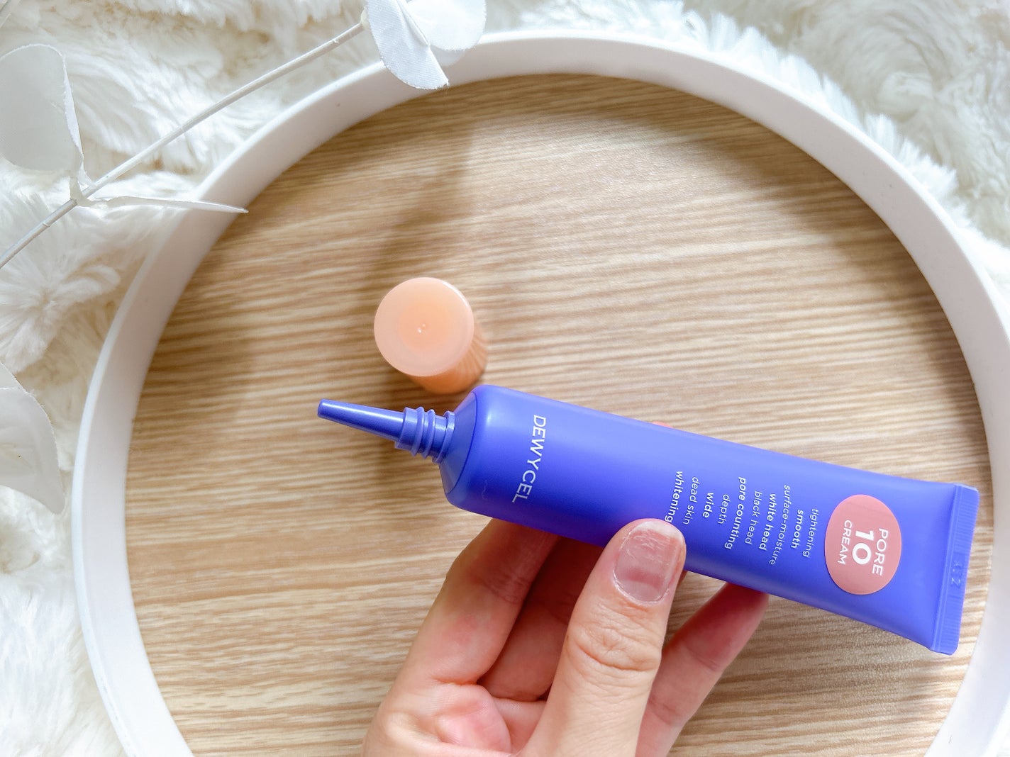 ポアーテンクリーム/DEWYCEL/化粧下地を使ったクチコミ(4枚目)