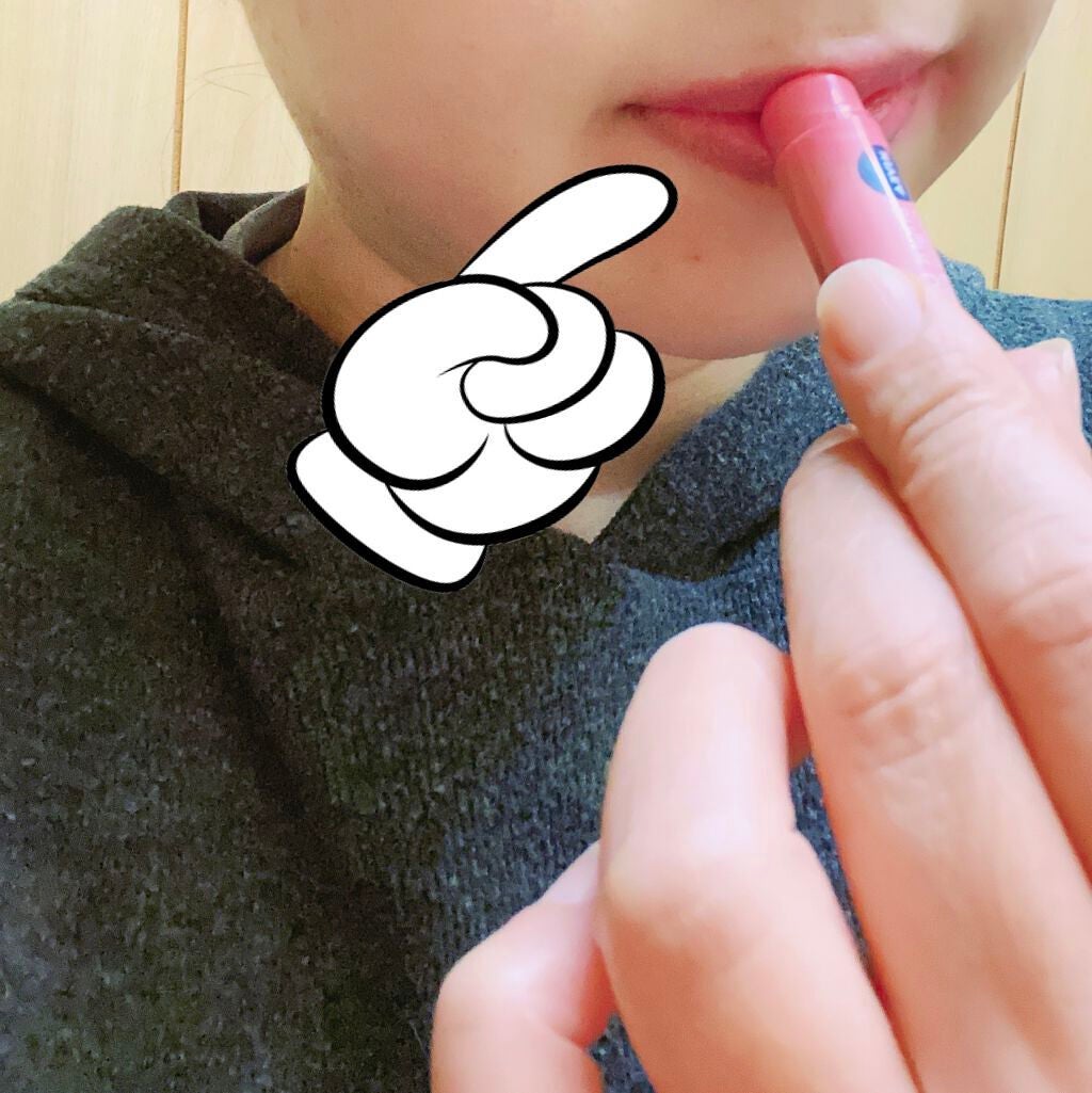 ナチュラルカラーリップ ブライトアップ/ニベア/リップケアを使ったクチコミ(4枚目)