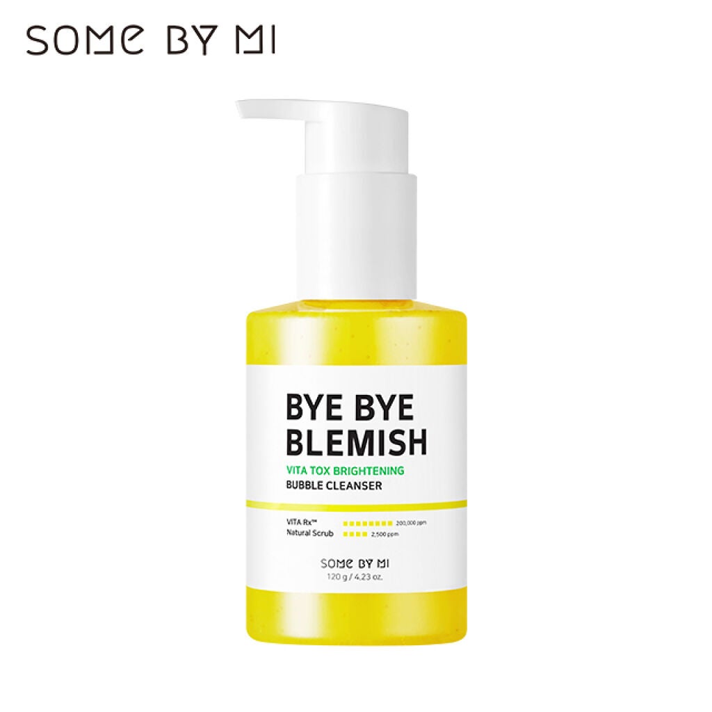 バイバイブレミッシュビタトックスバブルクレンザー SOME BY MI