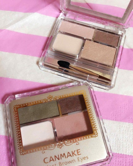 パーフェクトブラウンアイズ/キャンメイク/ジェル・クリームアイシャドウを使ったクチコミ(1枚目)