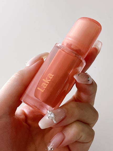 ジェリーイングヌードグロス/Laka/リップグロスを使ったクチコミ(2枚目)