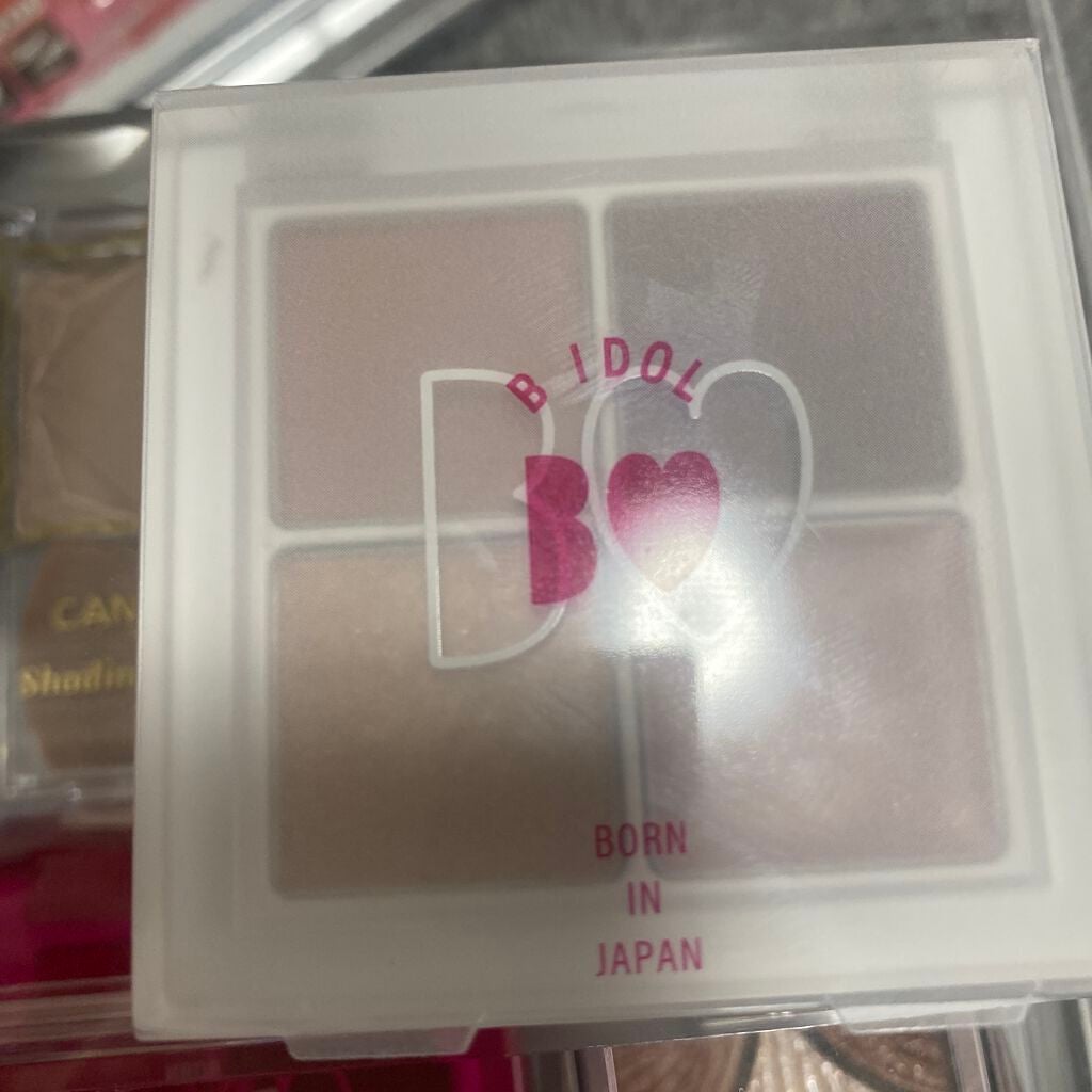 THE アイパレR/b idol/アイシャドウパレットを使ったクチコミ(1枚目)